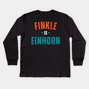 FINKLE IS EINHORN Kids Long Sleeve T-Shirt
